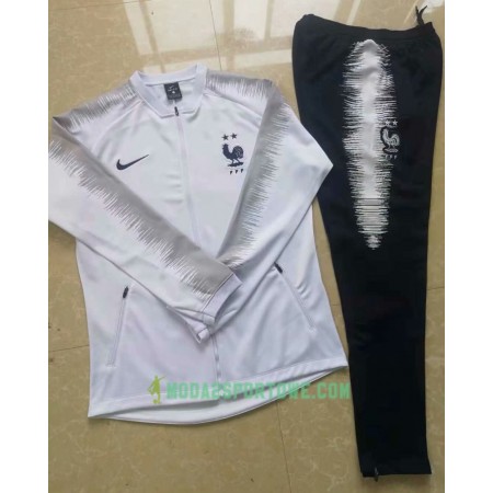 Francja Dresy Treningowe Biały 2018